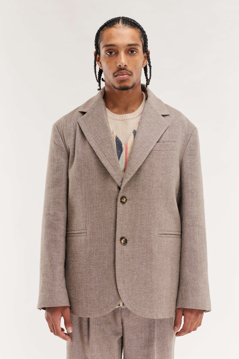 The Elder Statesman NUBE RELAXED BLAZER outlook