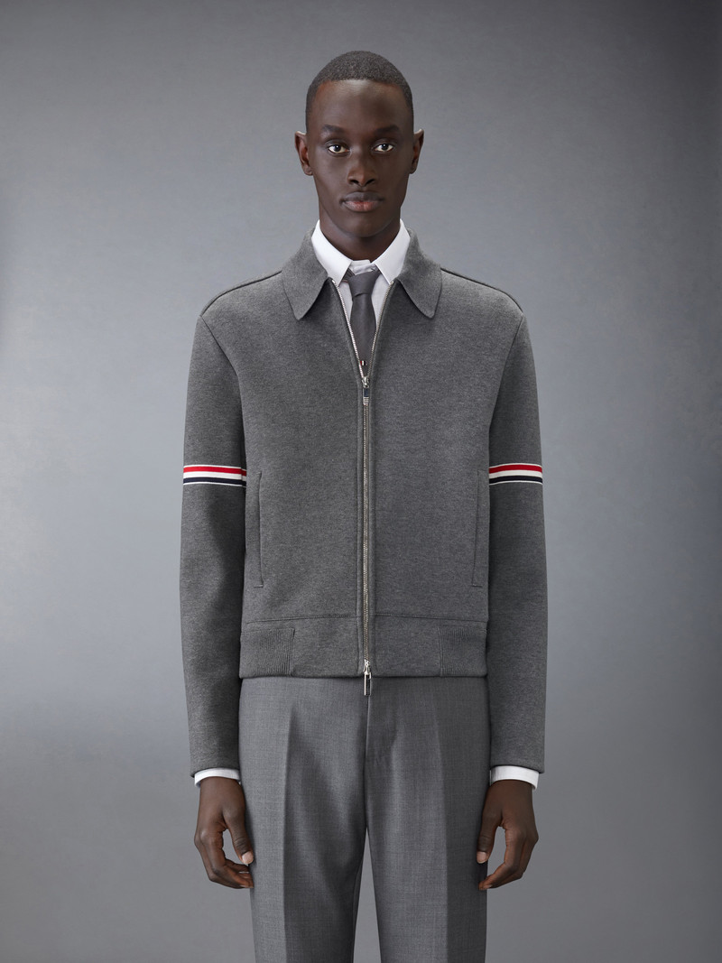 Thom Browne Cotton Loopback Jacket outlook