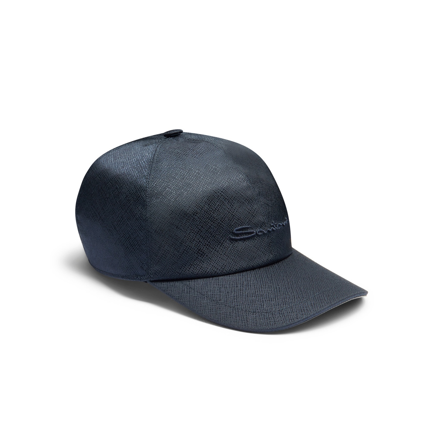 Blue nylon baseball cap - 3
