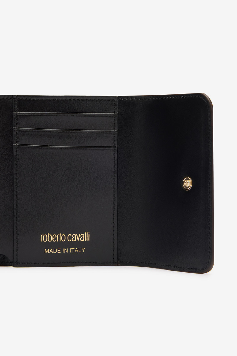 Snake-Effect Card Holder With Logo 7