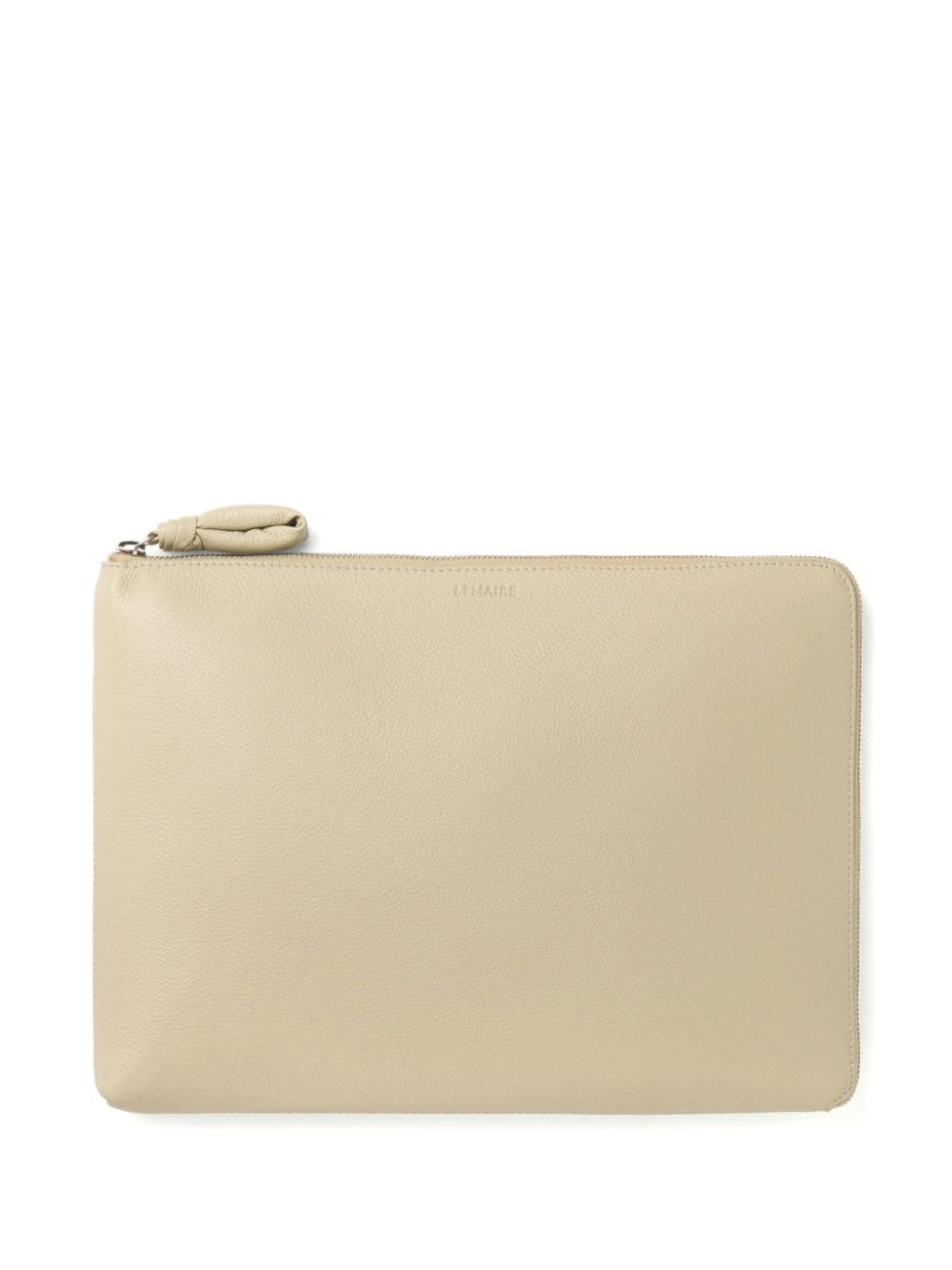 leather clutch bag - 2