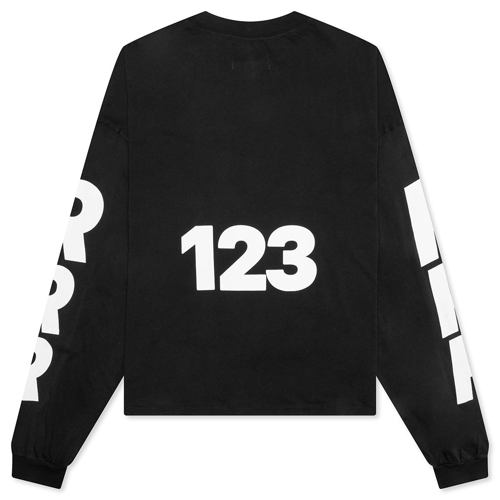 USO 123 GARDEN L/S TEE - MECHANIC BLACK - 2