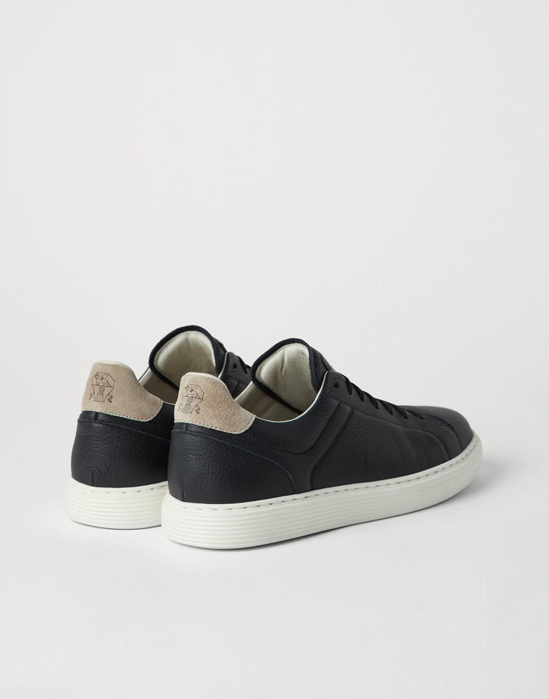 Brunello Cucinelli Grained calfskin sneakers outlook