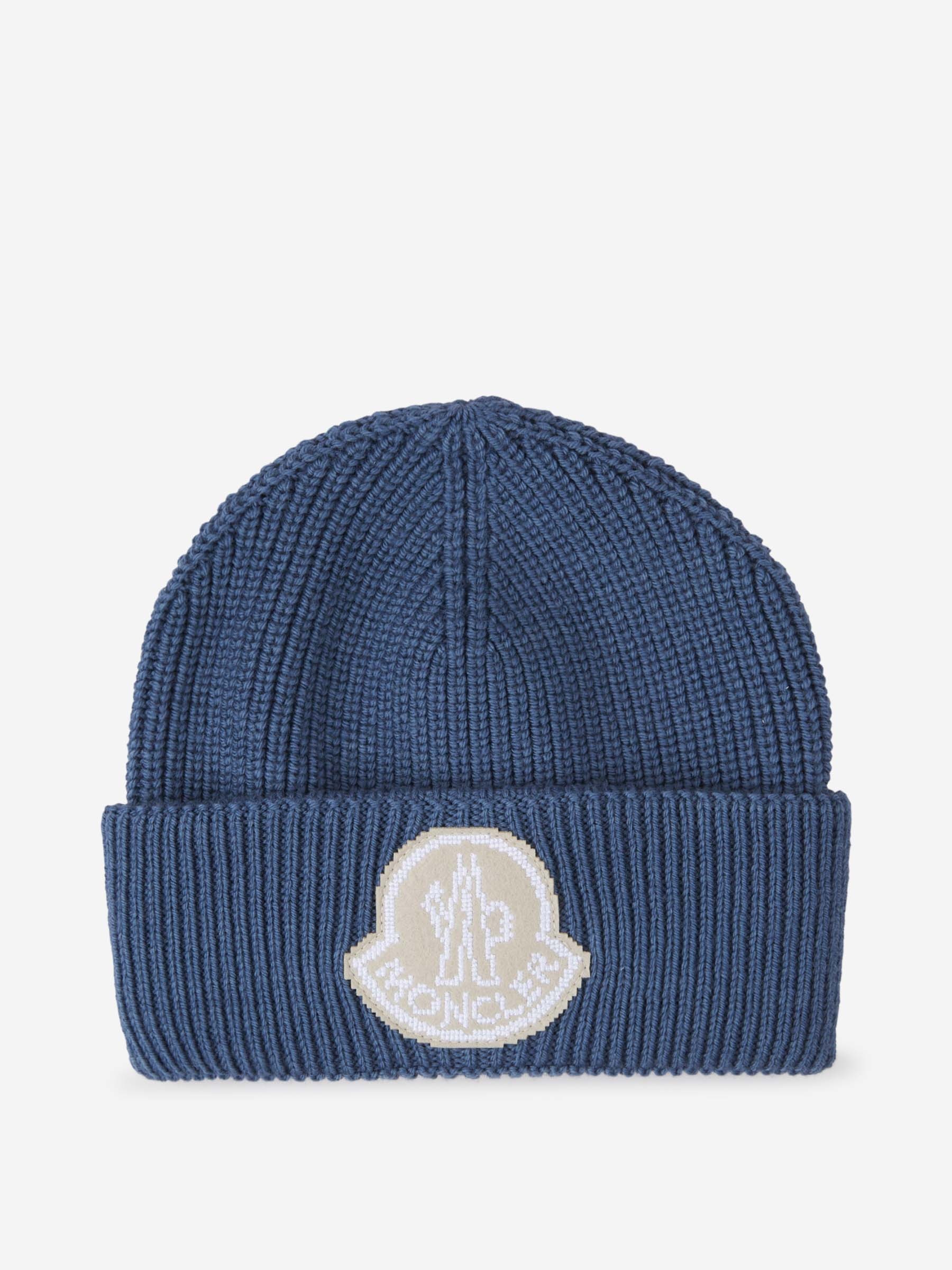 LOGO KNITTED HAT - 1