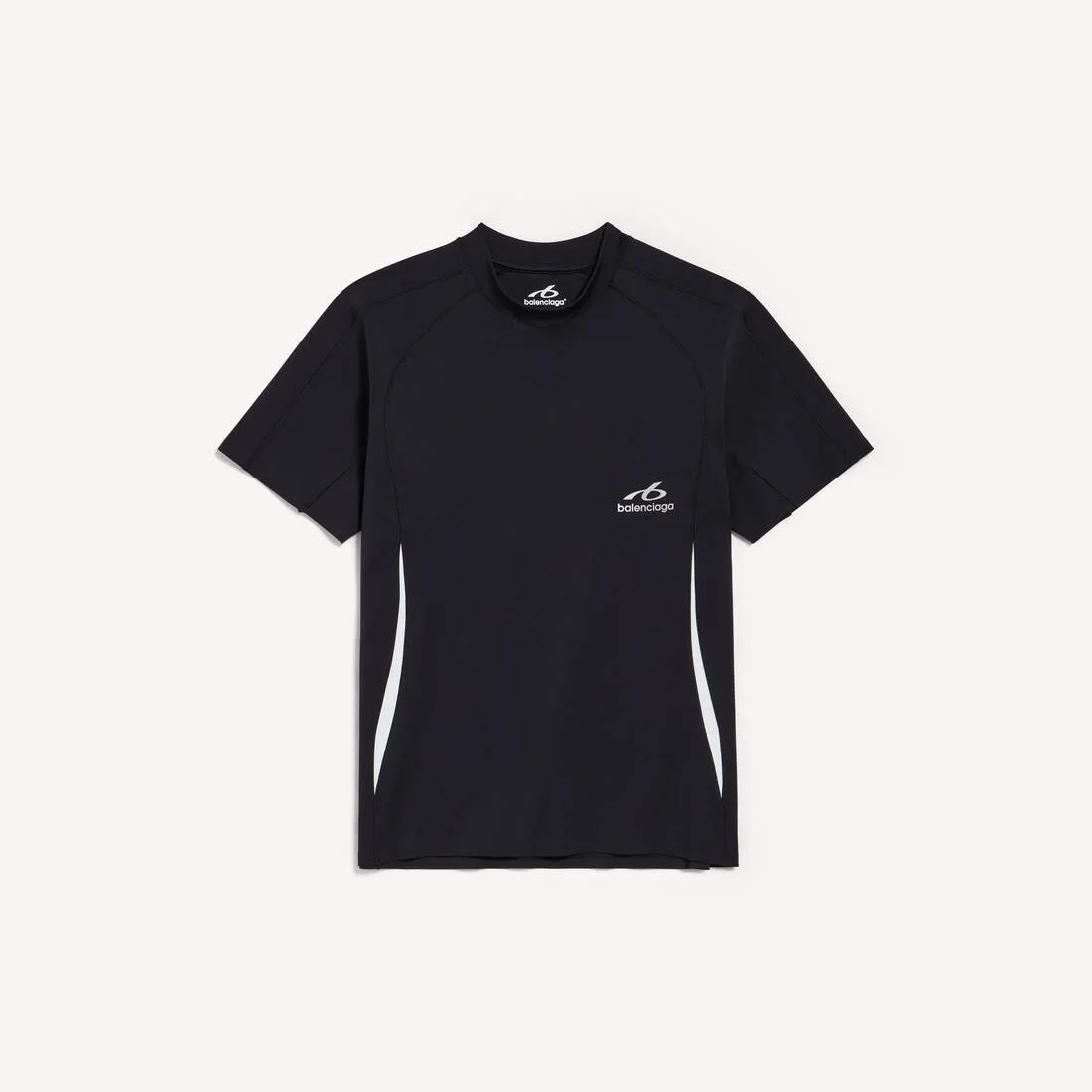 Men's Techwear Short Sleeve T-shirt in Navy/white - 1