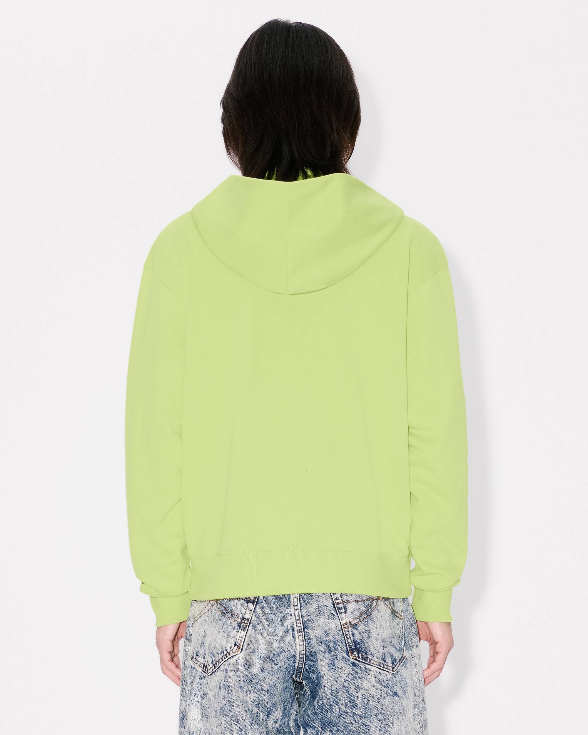 KENZO 'KENZO Pop' embroidered zipped hoodie in cotton
