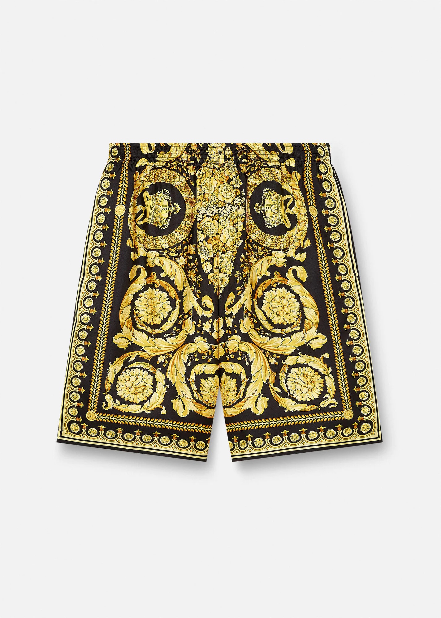 Barocco Silk Shorts - 1