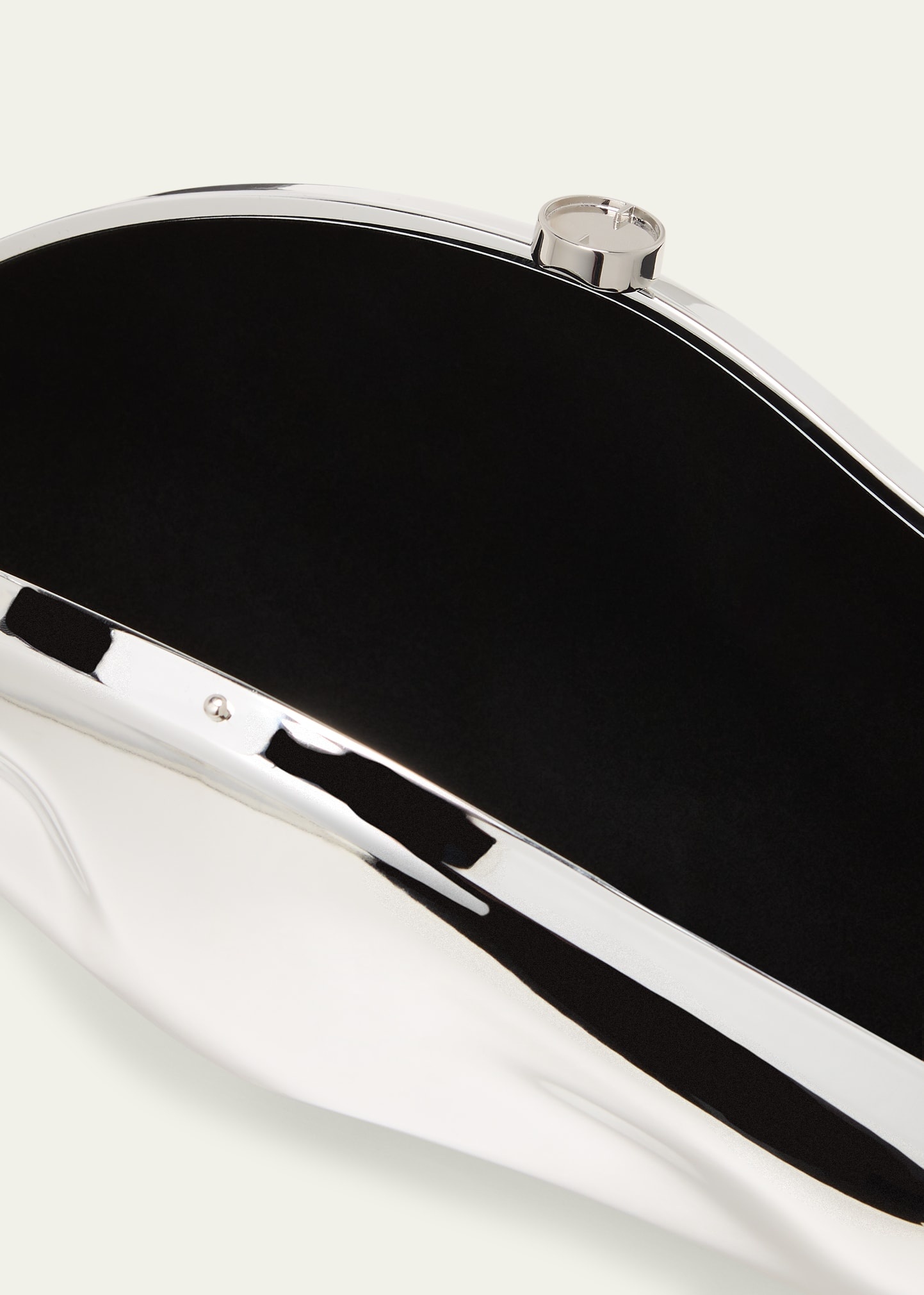 The Caldera Metallic Clutch Bag - 4