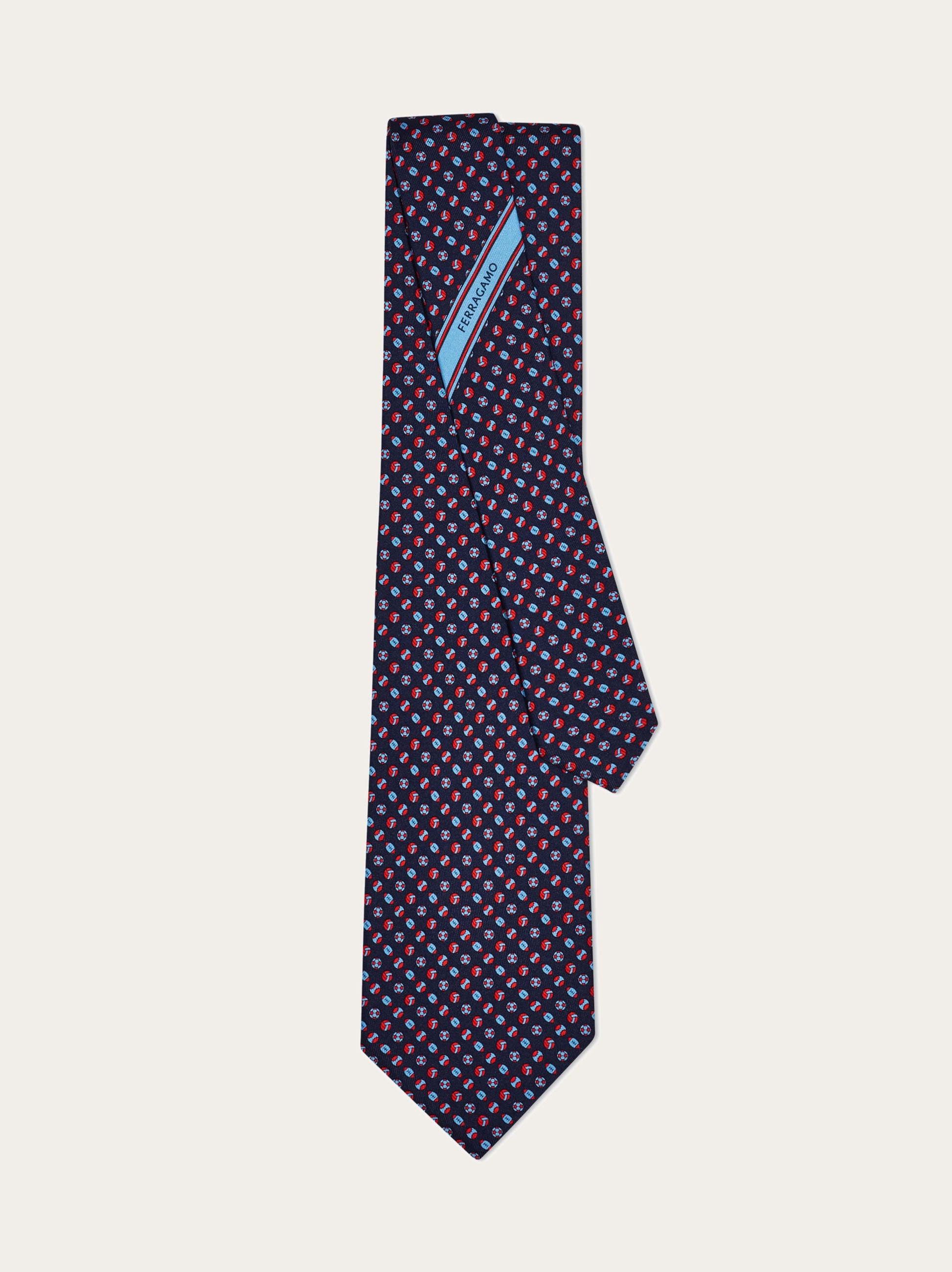 Sport print silk tie - 3