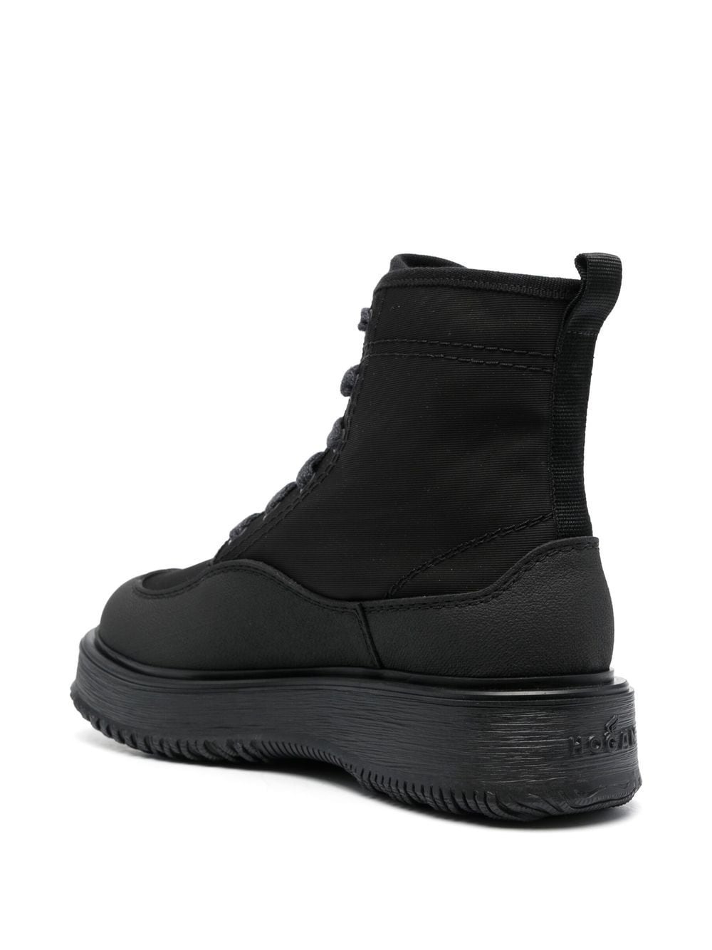 Untraditional lace-up ankle boots - 3