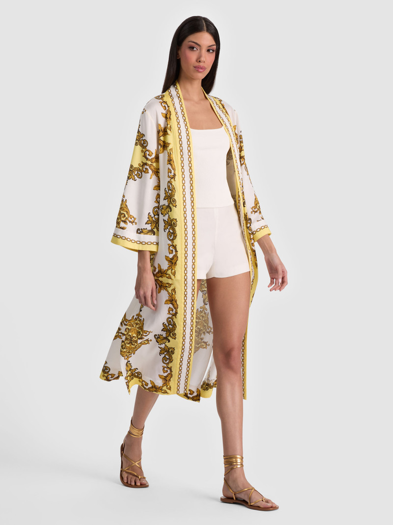 LYNN PRINTED ROBE 3