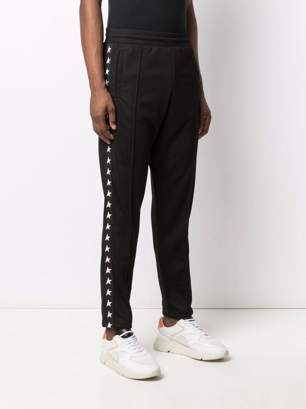 star-print track pants - 3