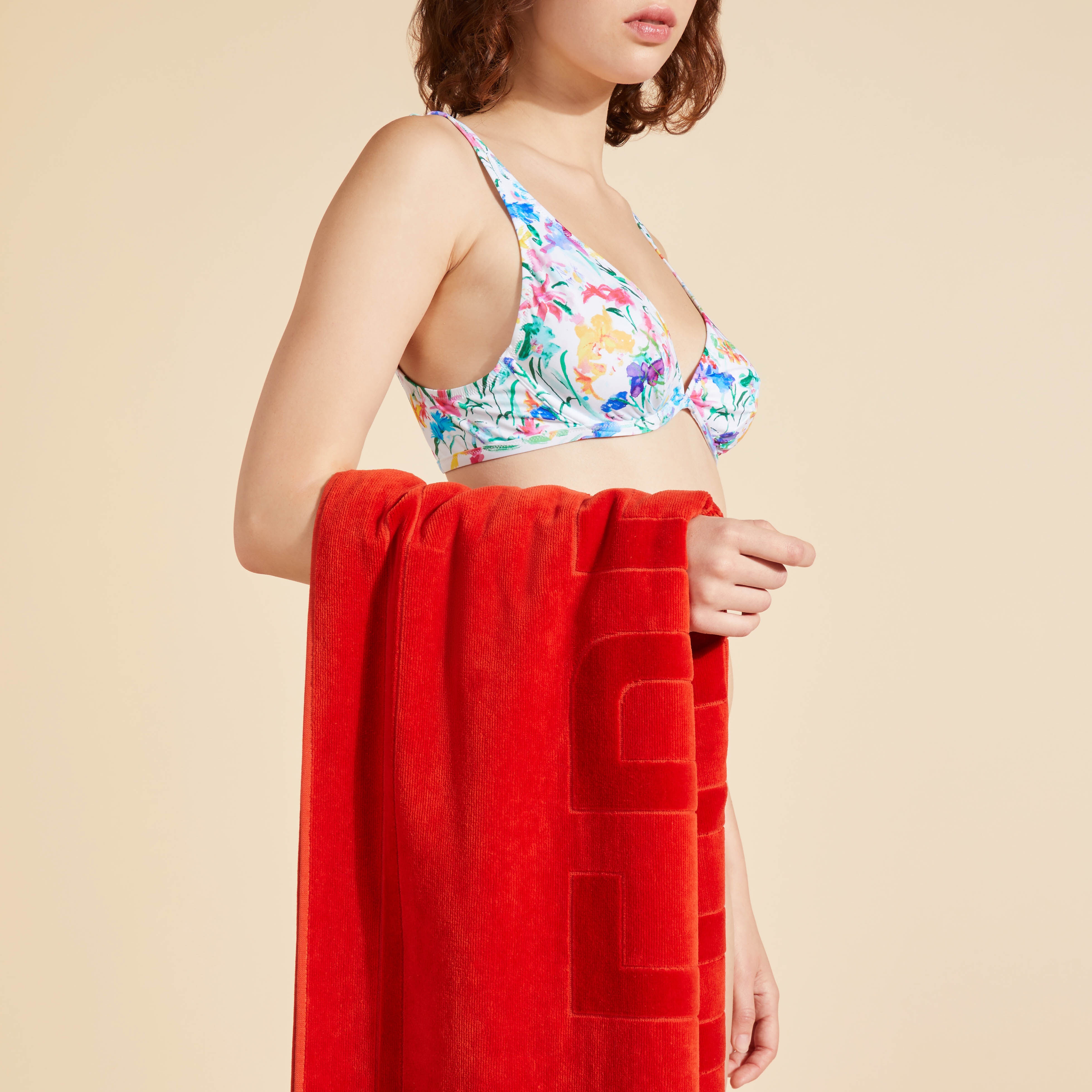 Solid Organic Cotton Beach Towel - 4