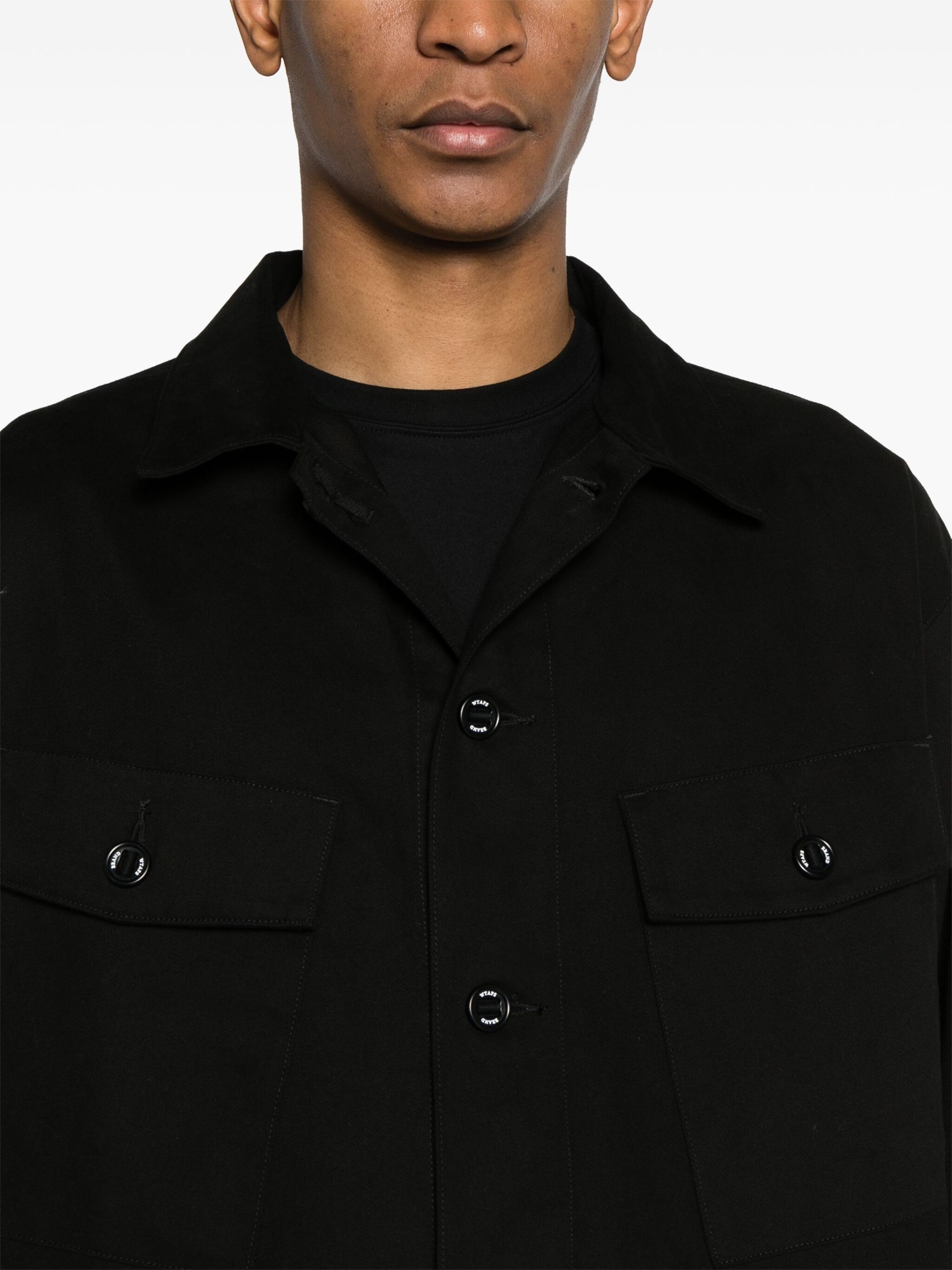 Black 07 Cotton Shirt - 5