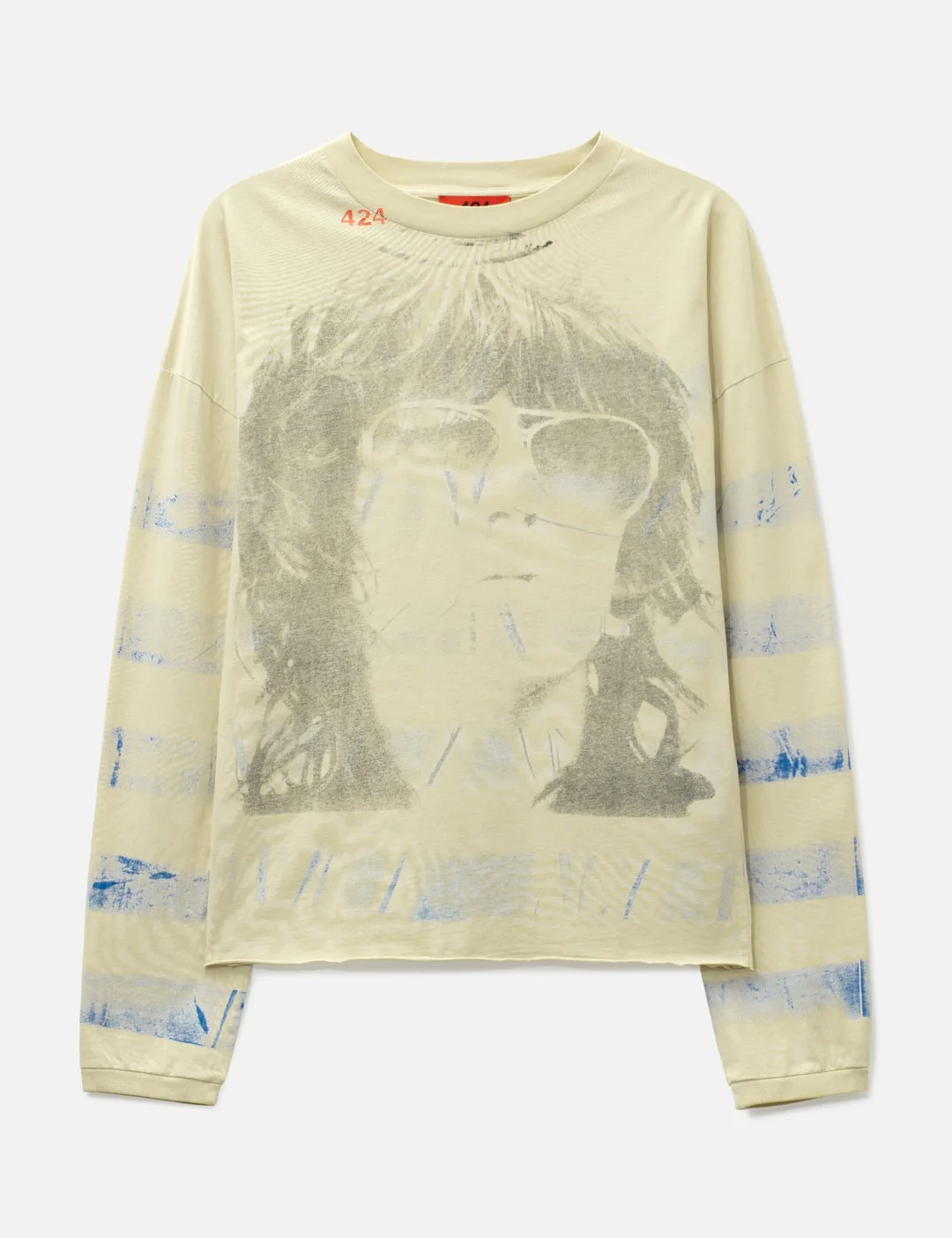 STRIPED KEITH RICHARDS PORTRAIT LONG SLEEVES - 1