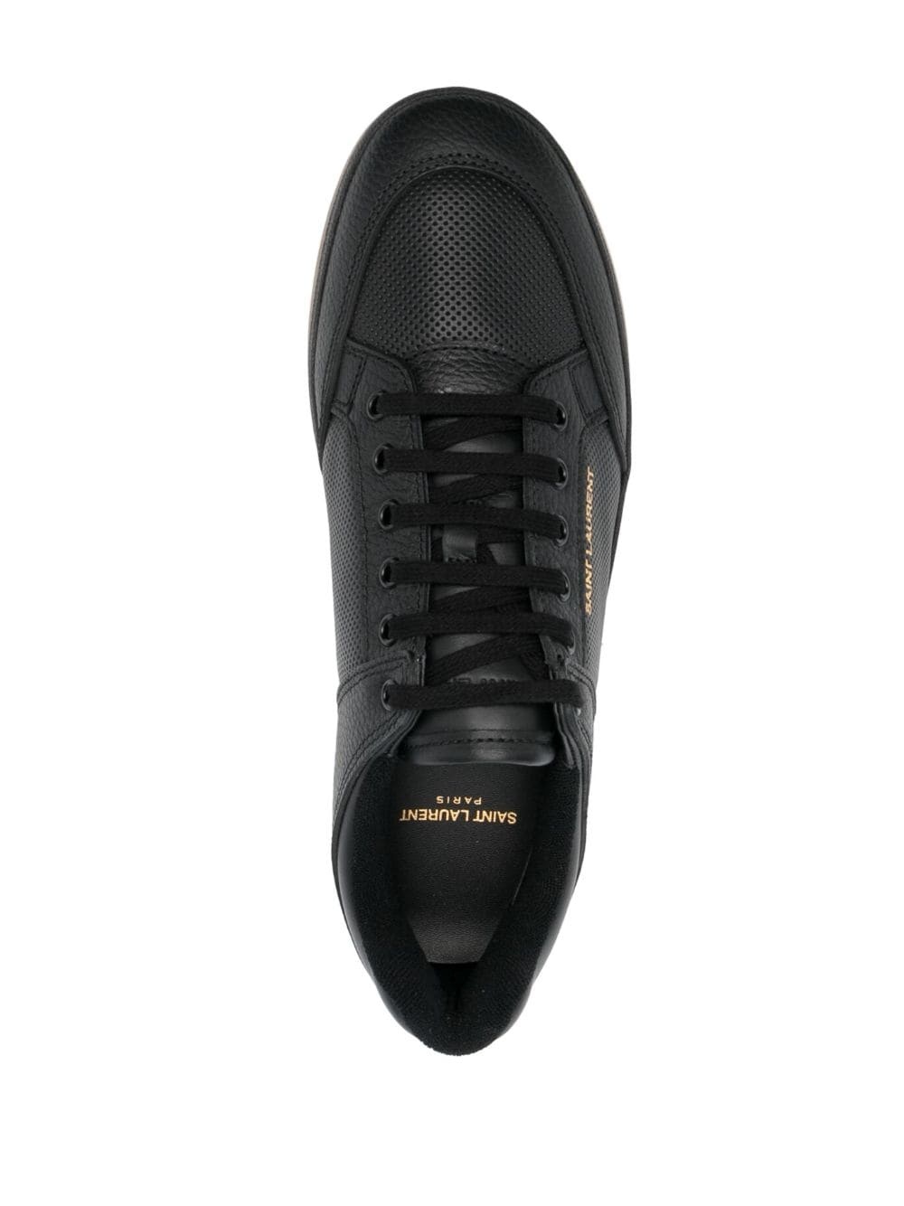 SL/61 leather perforated sneakers - 4