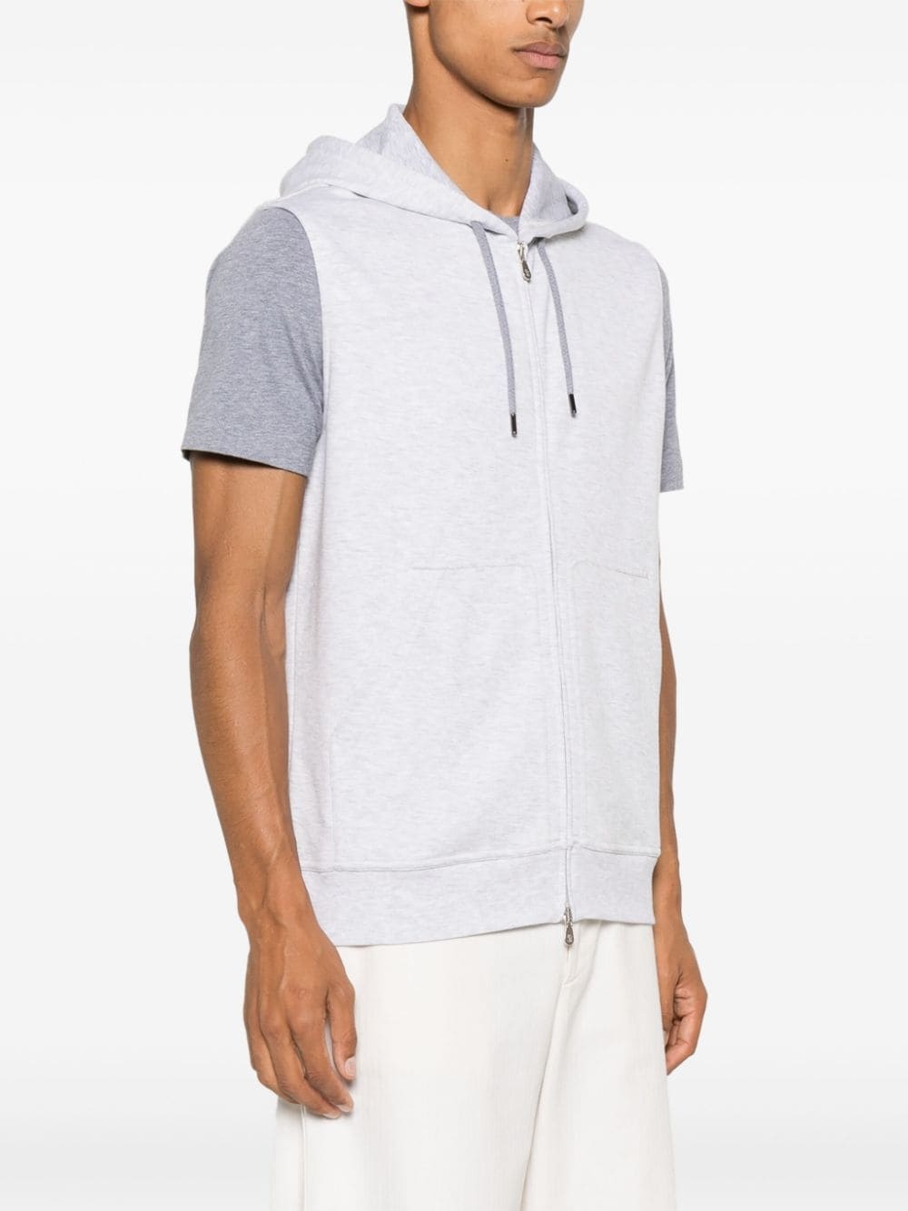zip-up hoodie - 3