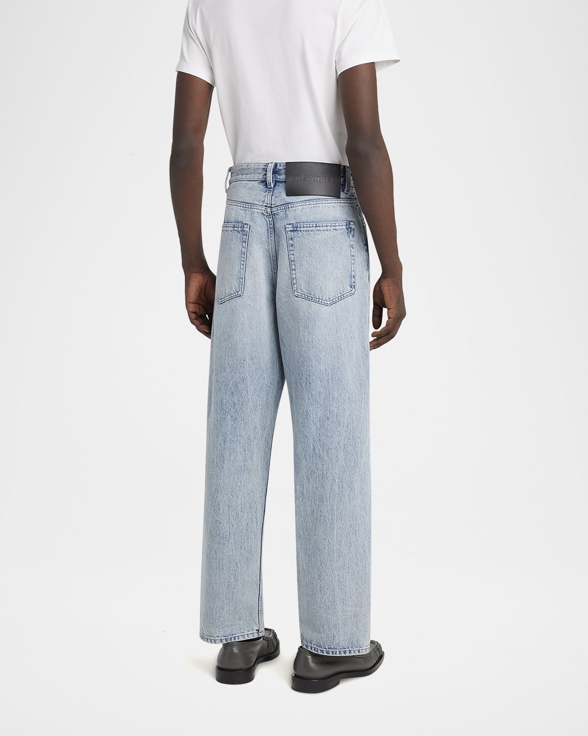 Men's Relaxed-Fit Acid Wash Jeans - 3