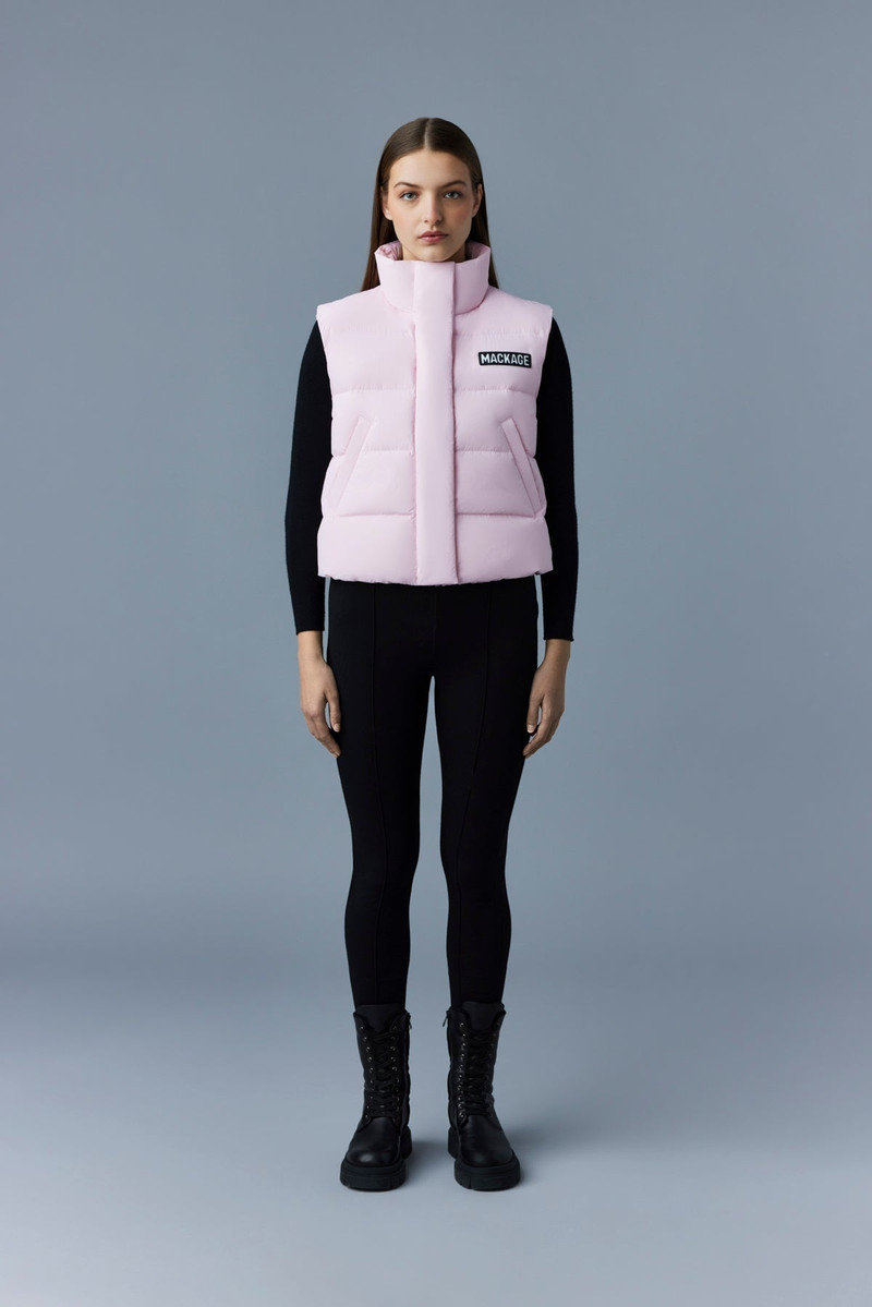 MACKAGE NEO Agile-360 down vest with funnel collar outlook