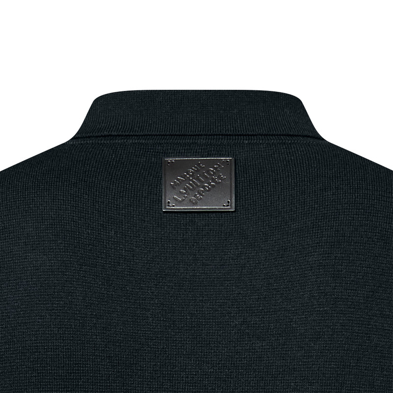 Knit Blouson With Leather Details 5