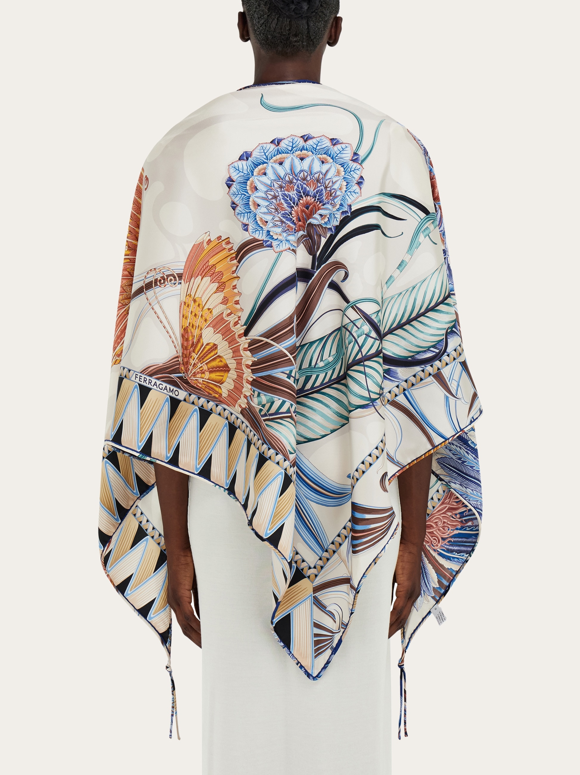 Giada print sarong top - 6