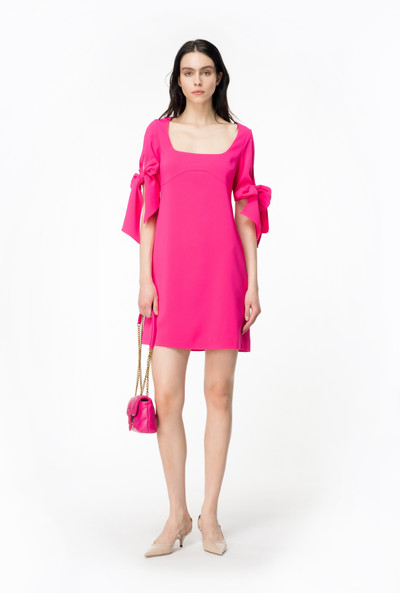 PINKO MINI DRESS WITH BOW ON THE SLEEVES outlook