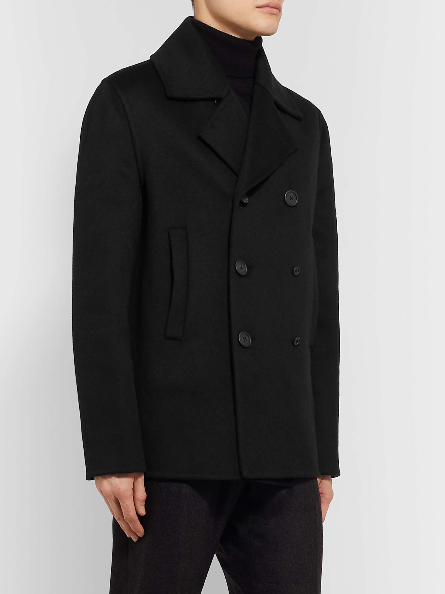 Wool Peacoat - 4