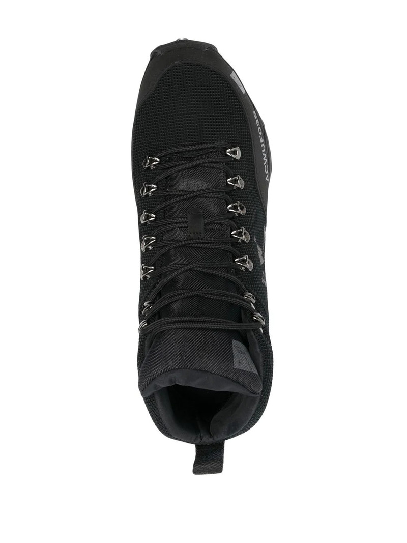 logo-print mesh high-top sneakers 4