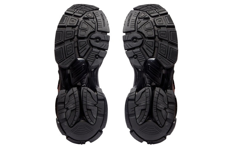 Balenciaga Runner Graffiti Sneakers 'Black and Red Mesh and Nylon' 677403W3RBQ1060 - 7