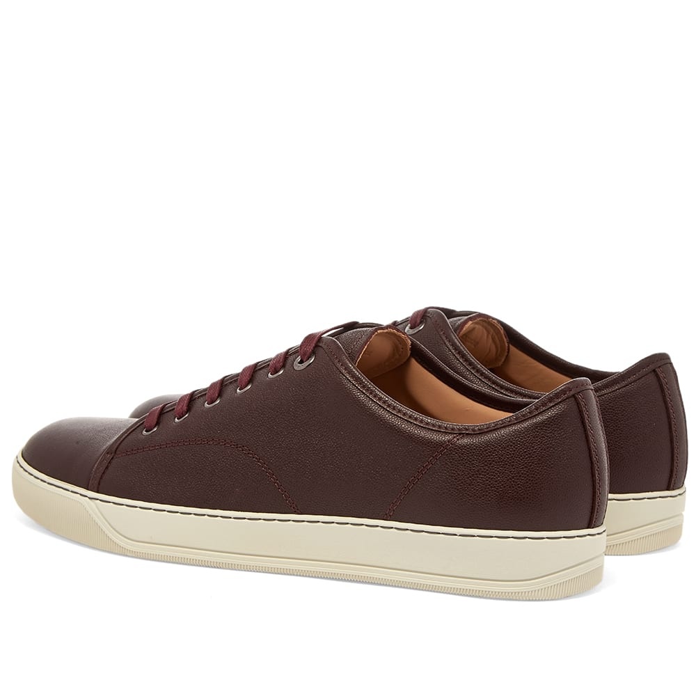 Lanvin DBB1 Leather Toe Cap Sneaker - 3