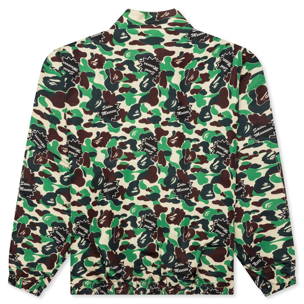 SAINT MICHAEL X A BATHING APE ST APE TRACK JACKET - CAMO - 2
