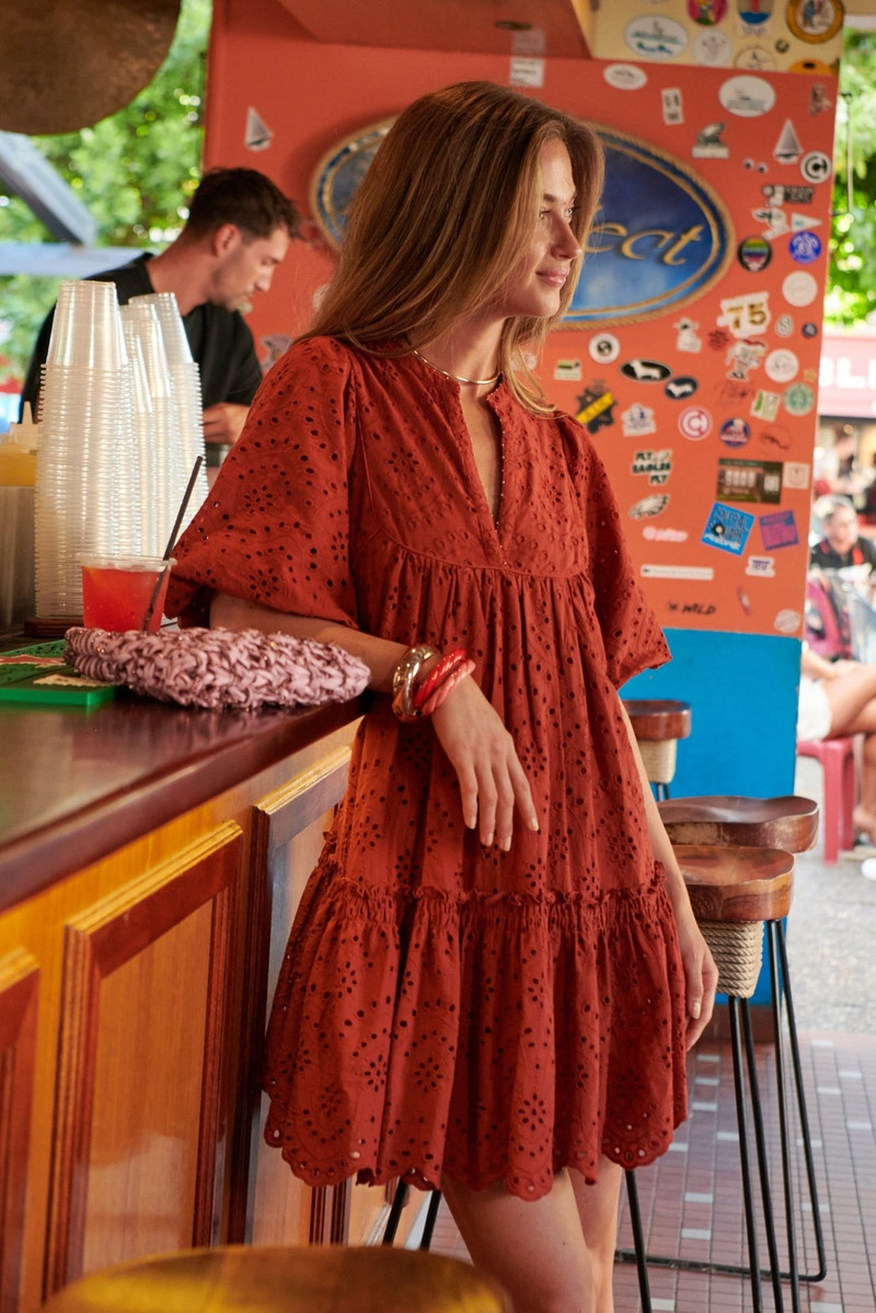 Mini Dress Cruz - Paprika 1