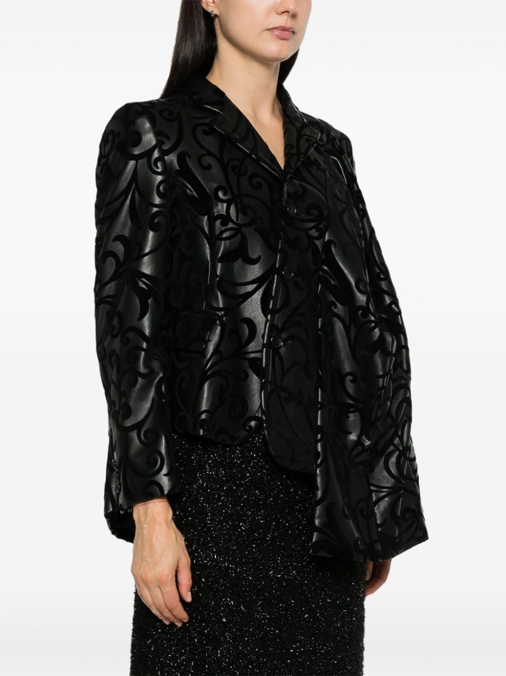 asymmetric blazer - 3