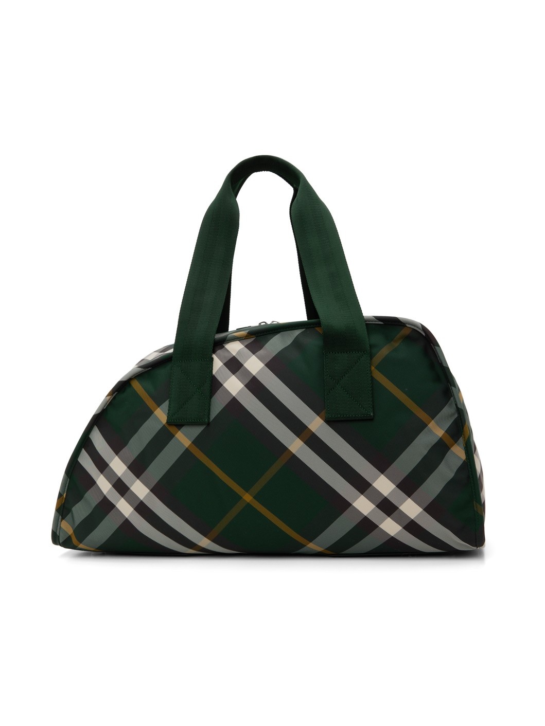 Burberry Green Medium Shield Duffle Bag | REVERSIBLE