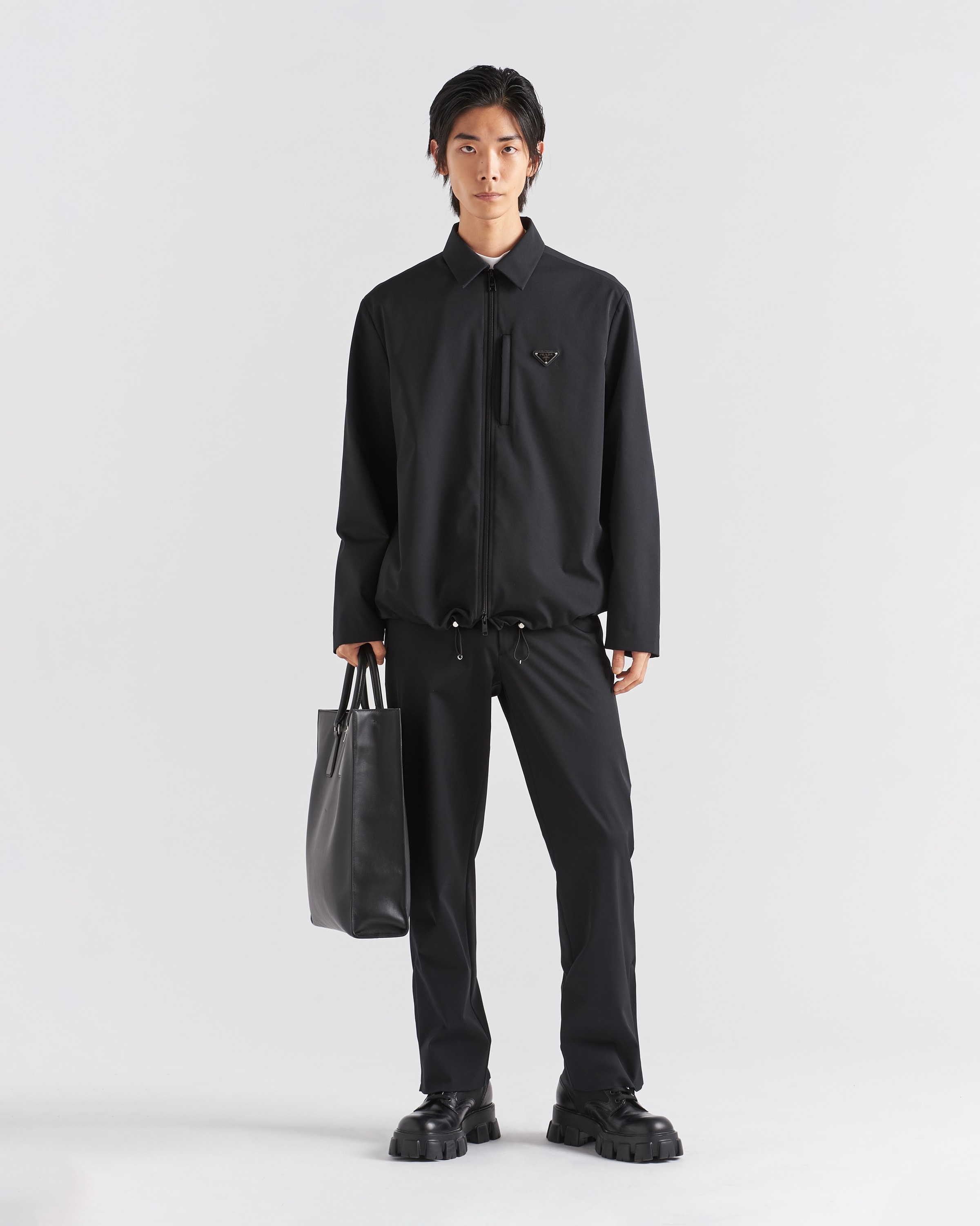Prada Stretch technical fabric pants | REVERSIBLE