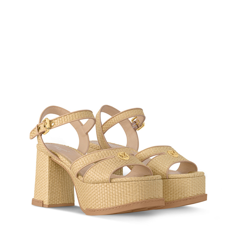 Maya Heeled Platform Sandal 1