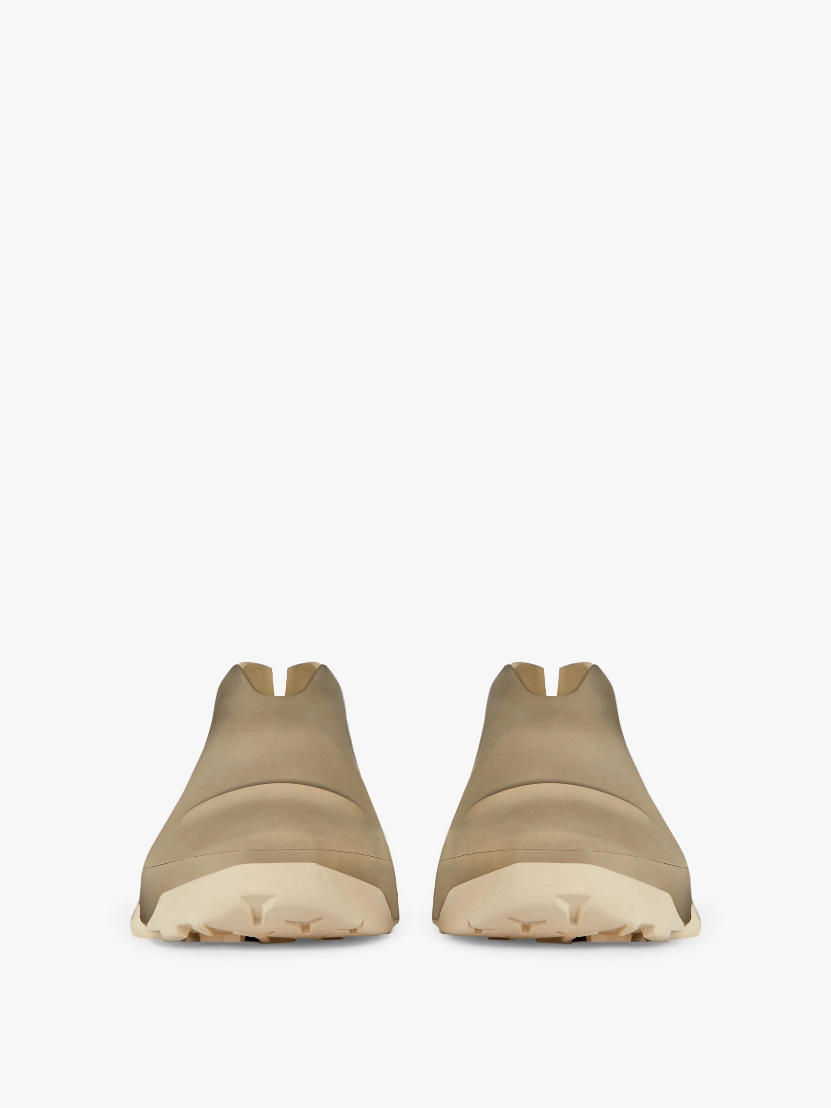 MONUMENTAL MALLOW LOW SHOES IN WORN OUT EFFECT RUBBER - 2