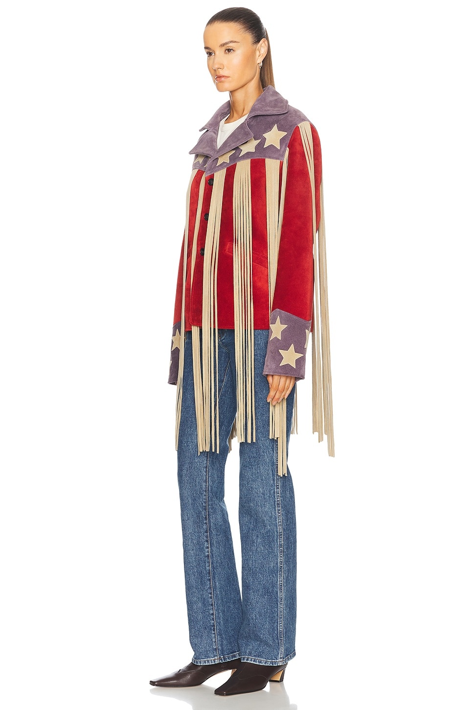 Flag Fringe Jacket - 4