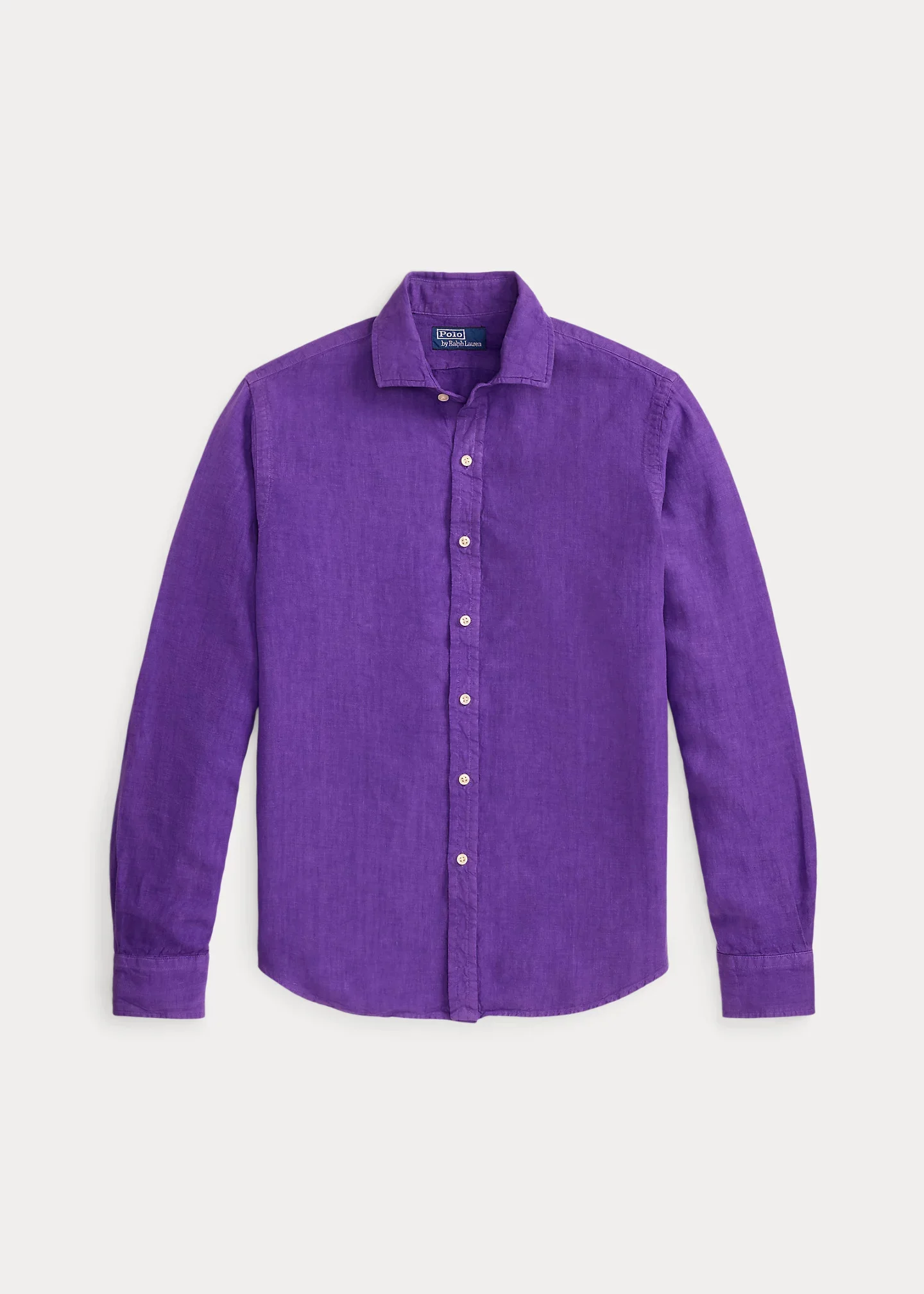 Classic Fit Slub Linen Shirt - 1