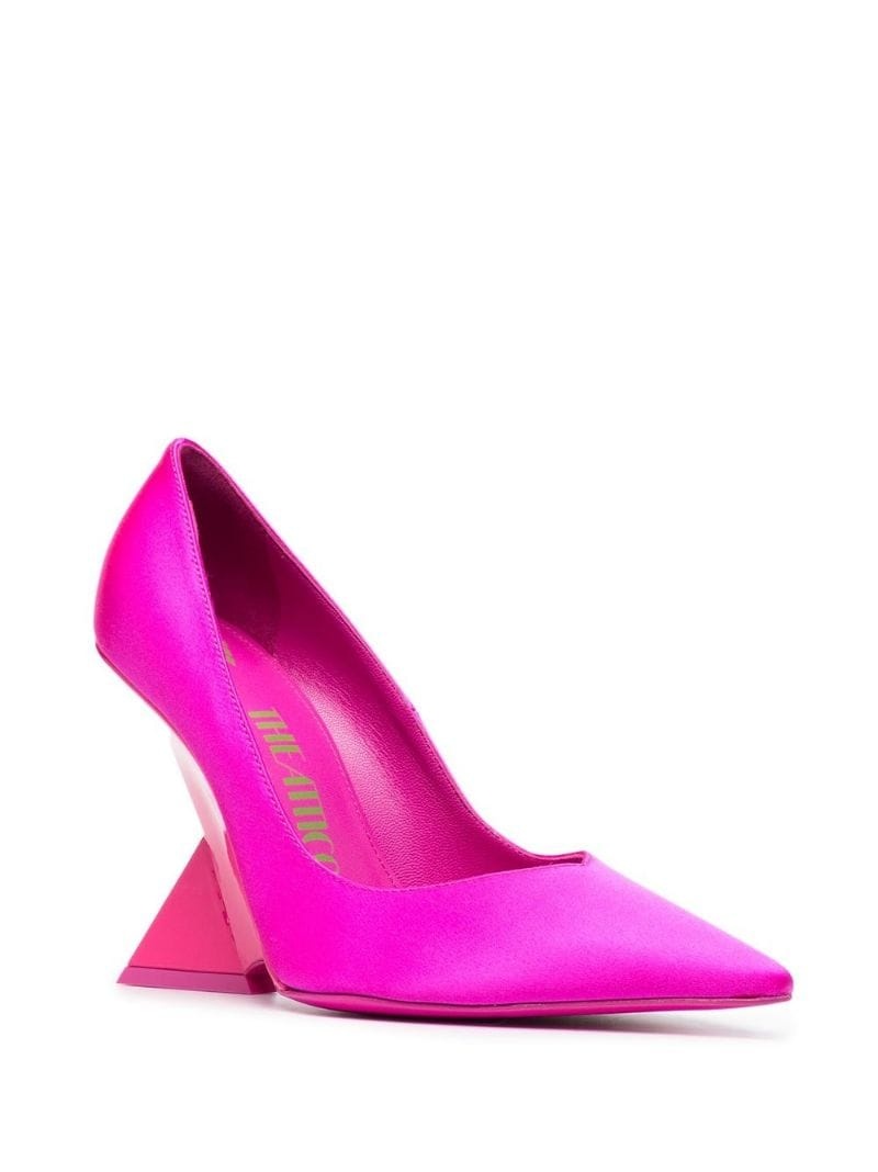 sculpted high-heel pumps - 2