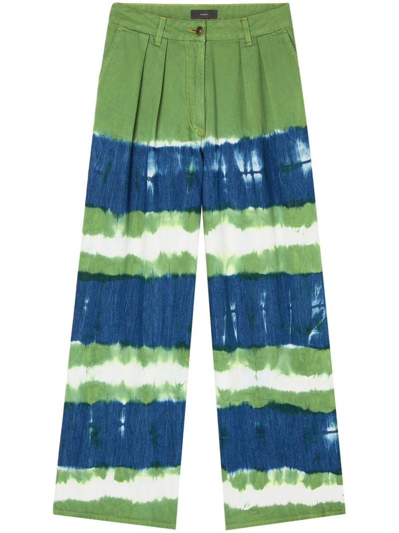 Magic Journey tie-dye jeans 1
