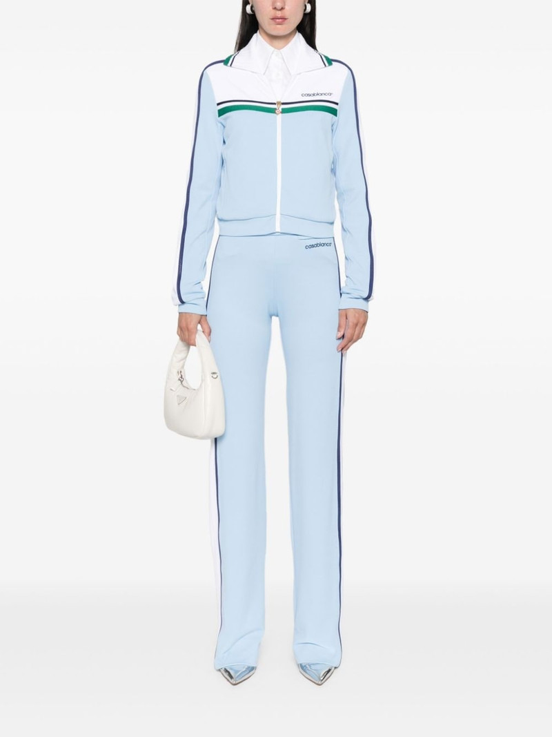 CASABLANCA piqué track pants outlook