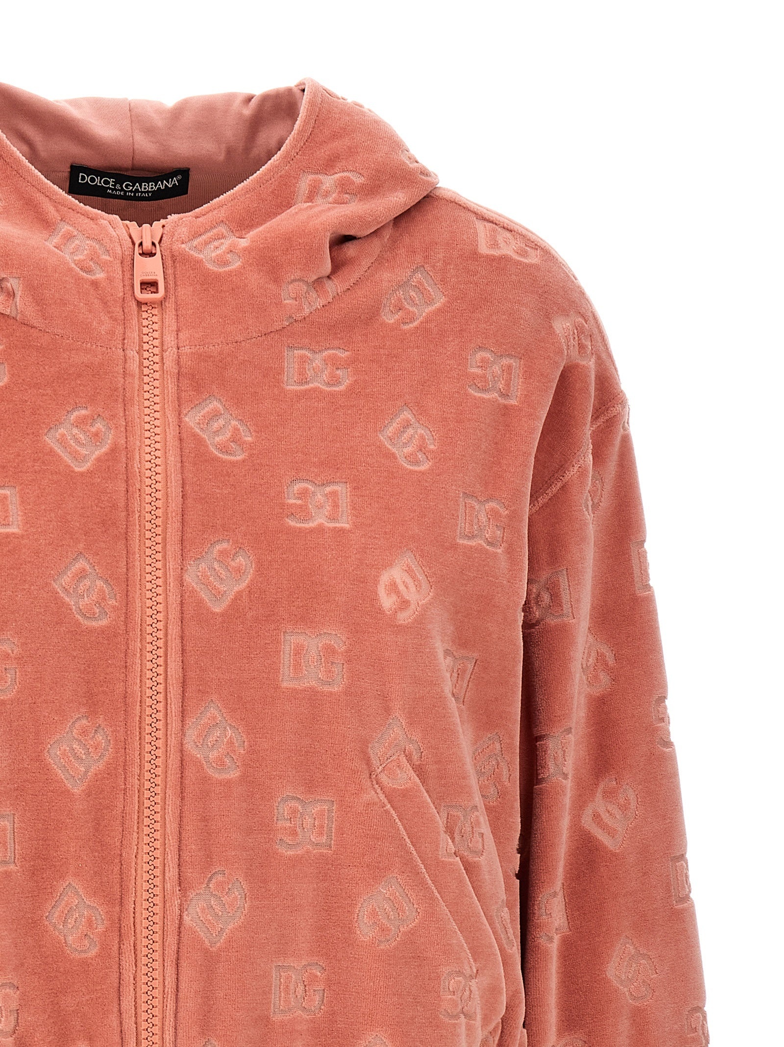 Logo Hoodie Sweatshirt Pink - 3