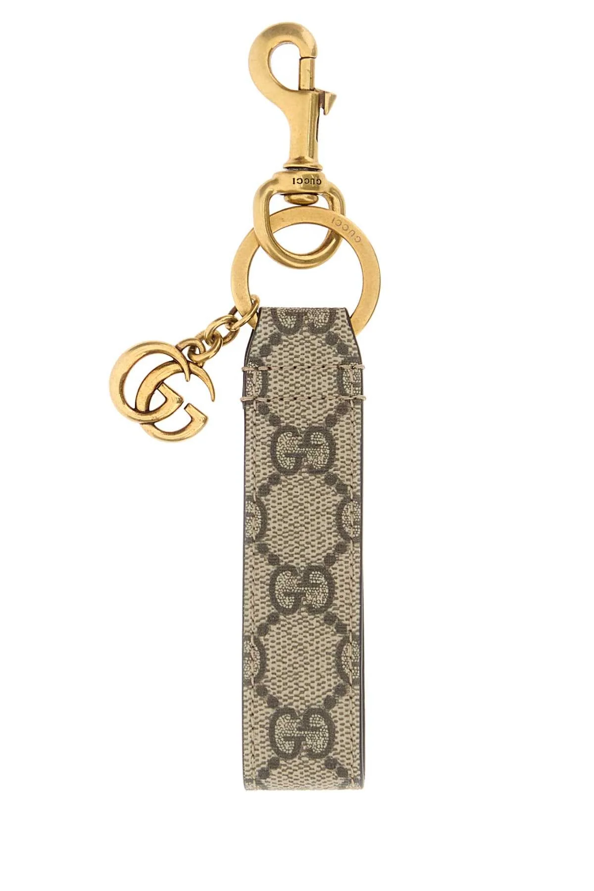 Gucci Men Printed Canvas Keyring - 1