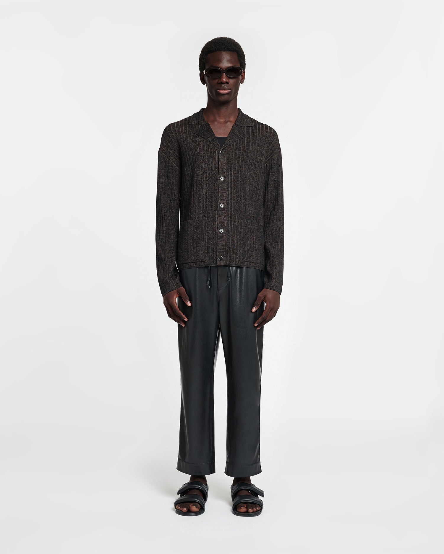 Ribbed Merino Blend Shirt - 3