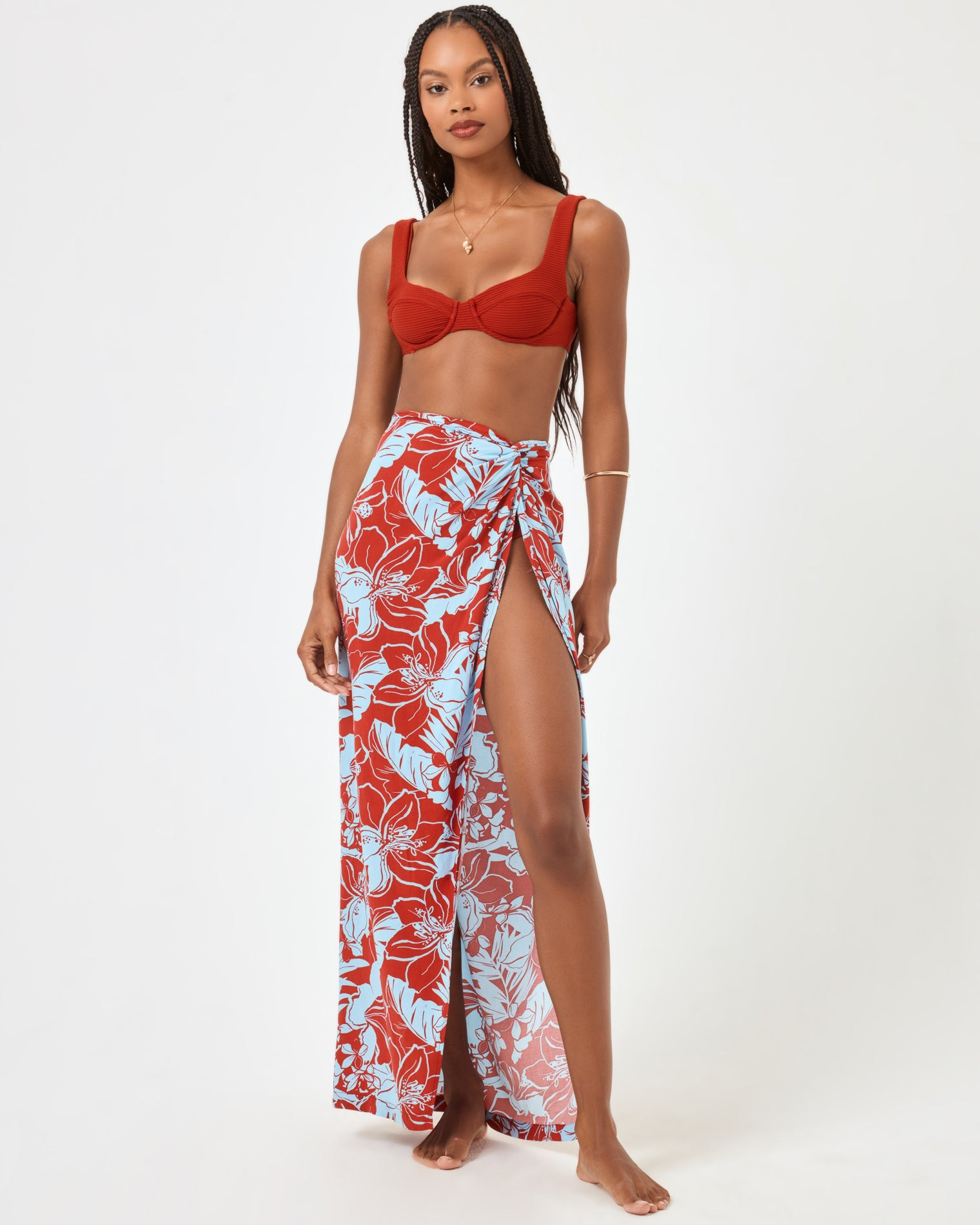 Printed Mia Cover-Up - 1