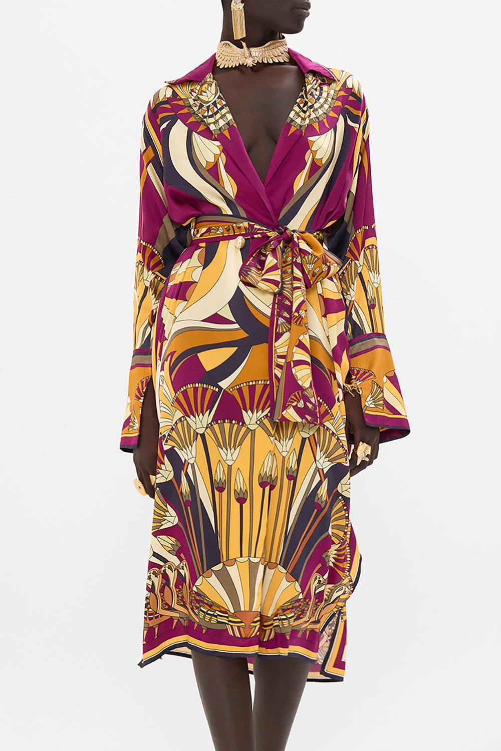 SPLIT CUFF SOFT COAT - 5