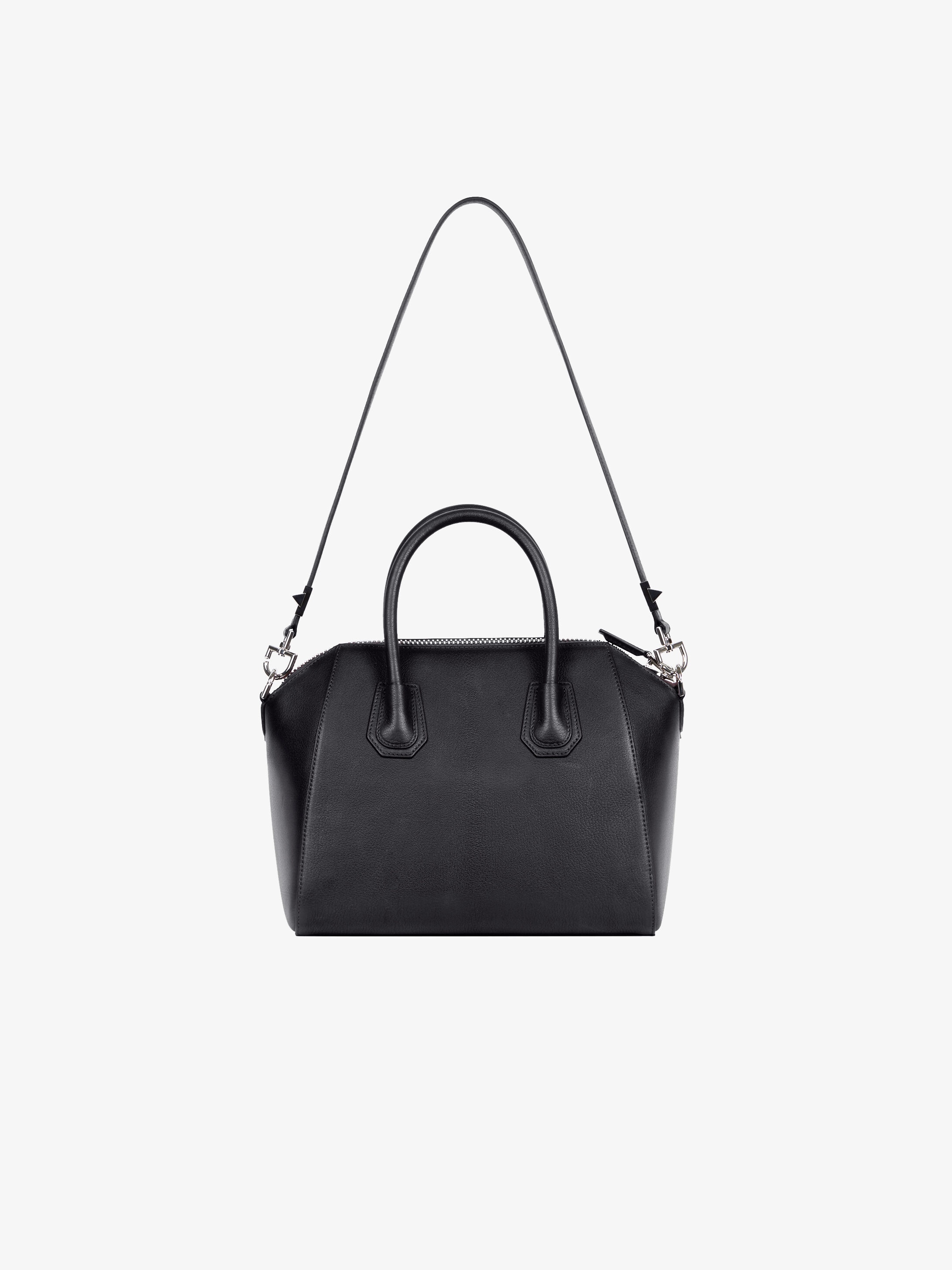 Small Antigona bag in grained leather - 4