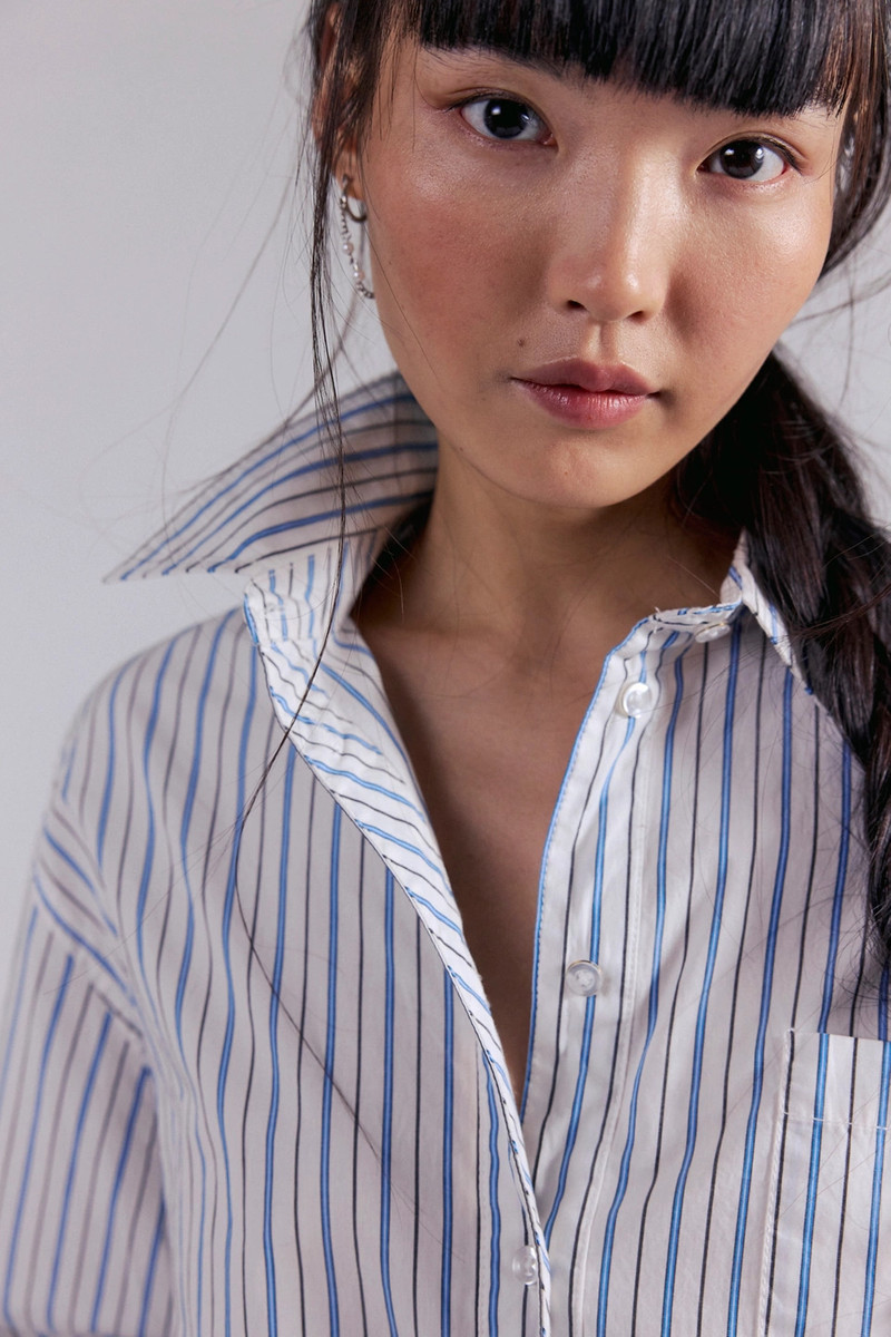 Sabine Striped Articulated Shirt 4