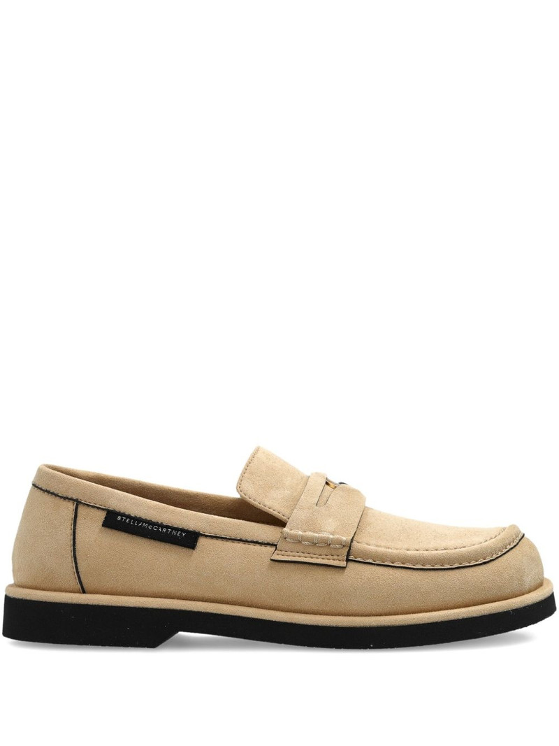 Ryder penny-strap suede loafers 1